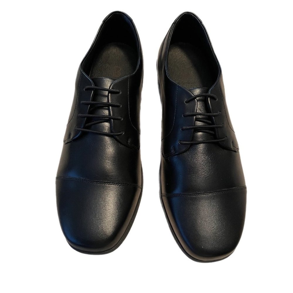 Birchbury Rockwell Black Mens US14/EU47 Oxford Dress Shoe NWOT